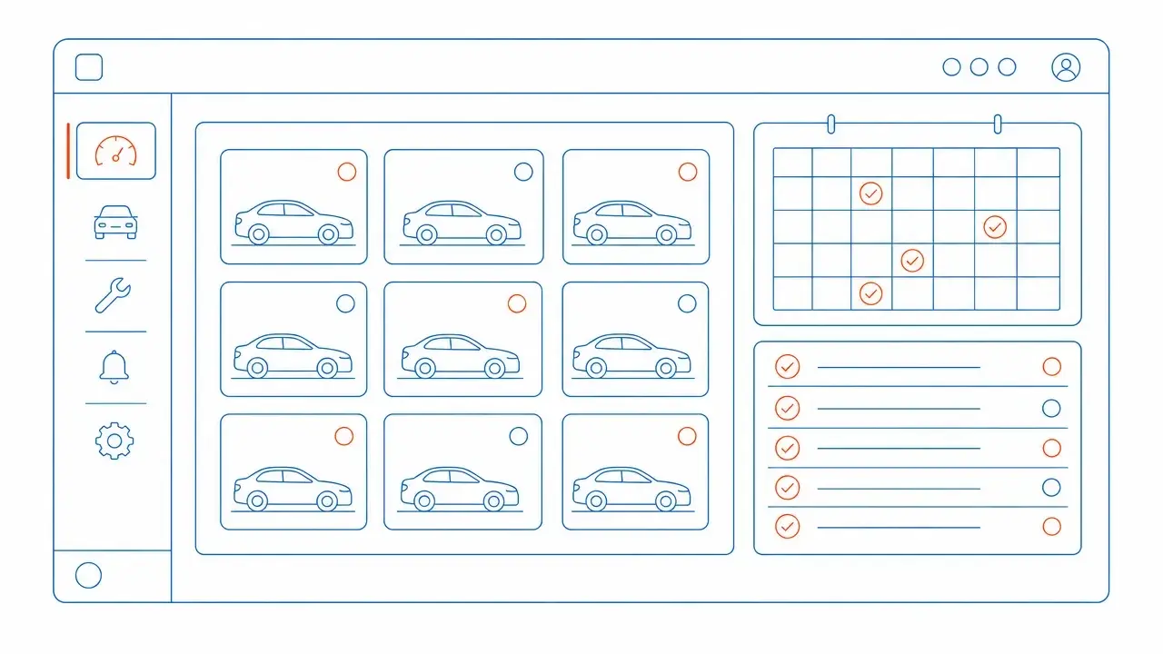Twintig auto's. Geen idee wanneer de APK vervalt.