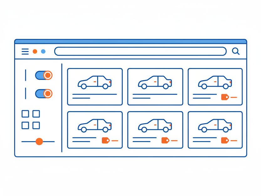 Premium website voorbeeld voor autobedrijven